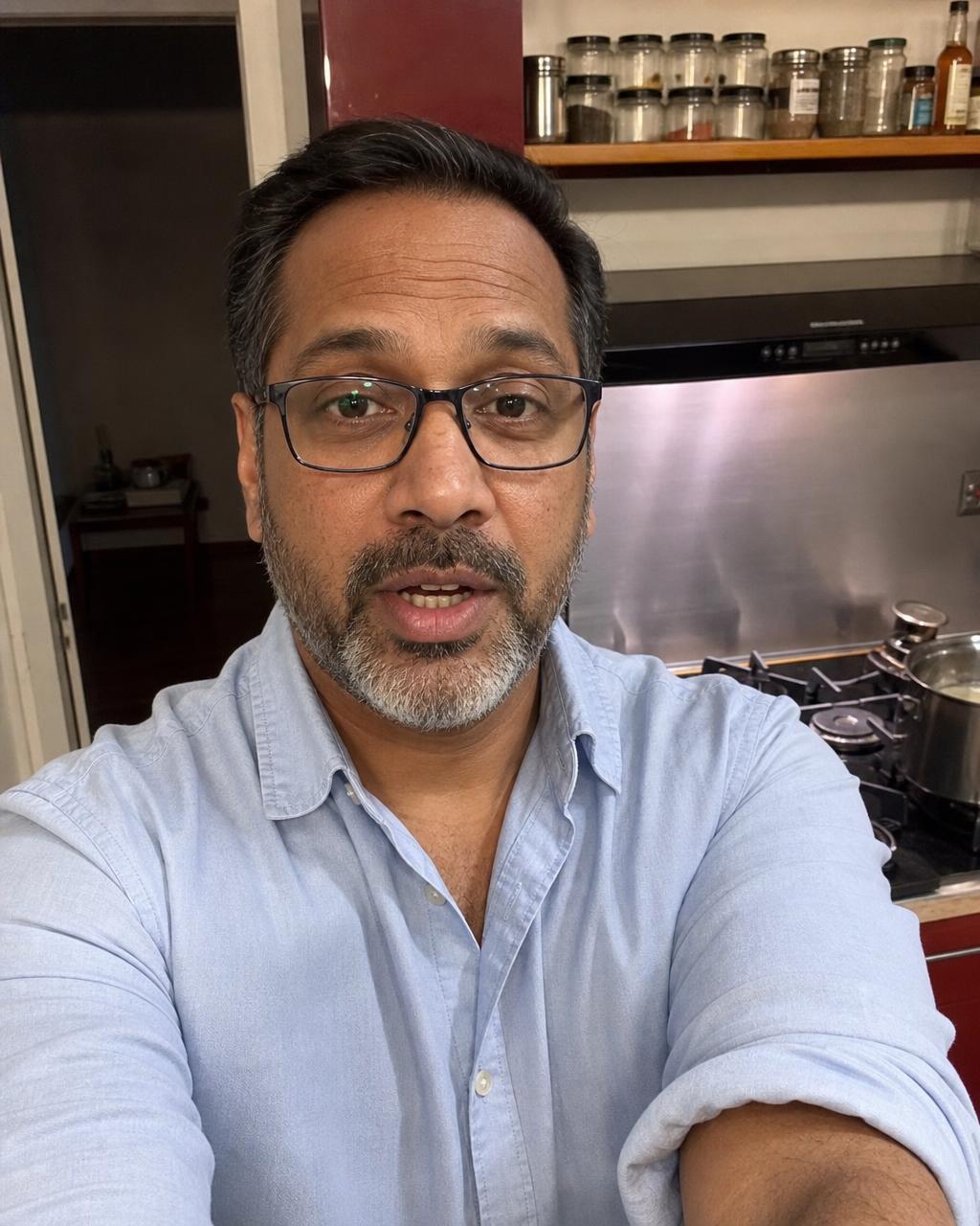 Creative director reviewing a talking-video result